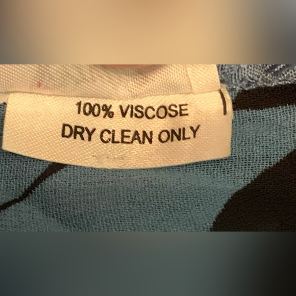 Kavita Blue Floral Scarf Tapestry Edging Head Scarf-Purse Twilly Tie Scarf - Picture 6 of 9